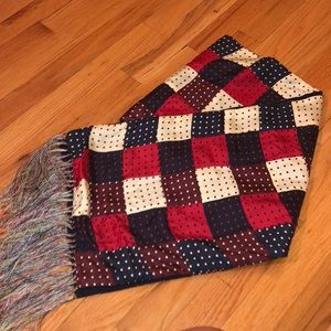 j press patchwork scarf